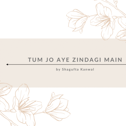Tum Jo Aye Zindagi Main Cousin Marriage Based Funny Novel By Shagufta Kanwal Season 02